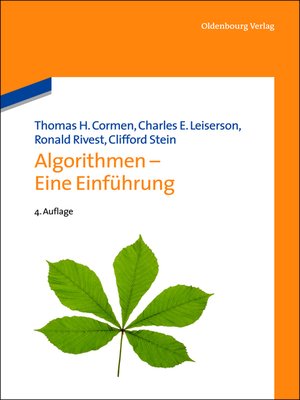 cover image of Algorithmen--Eine Einführung